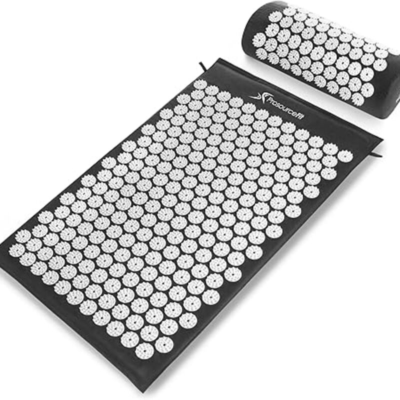 ProsourceFit Acupressure Mat and Pillow Set for Back/Neck