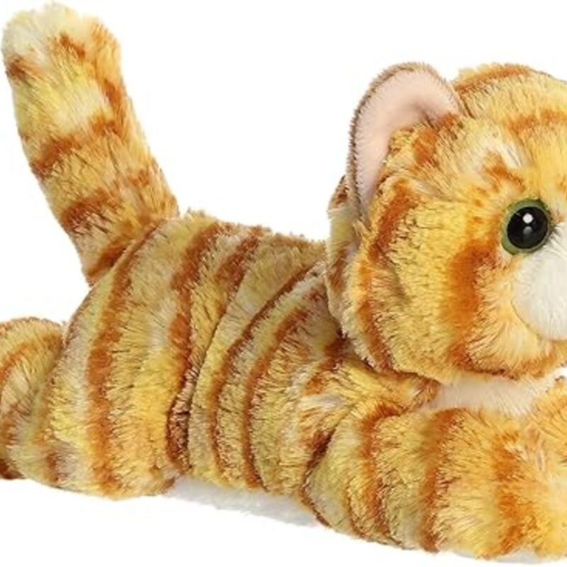 Aurora® Adorable Mini Flopsie™ Ginger Cat™ Stuffed Animal