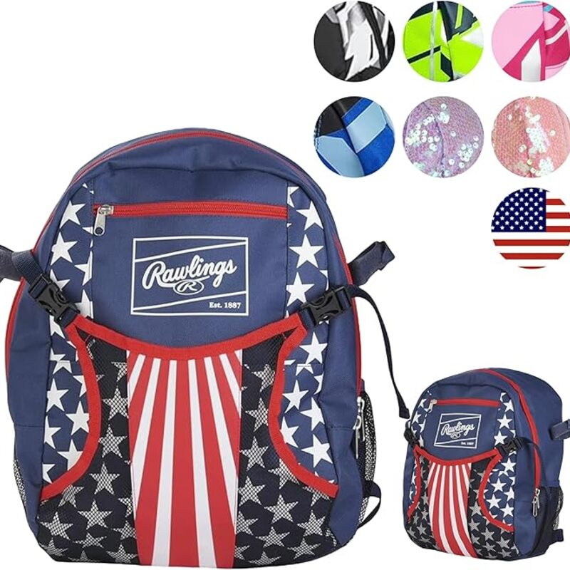 Rawlings | REMIX Backpack Equipment Bag | T-Ball & Youth