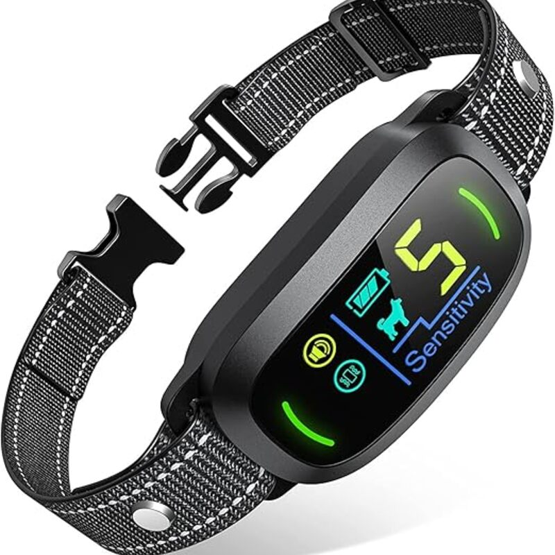 Dog Bark Collar for Large Medium Small Dogs, Rechargeable