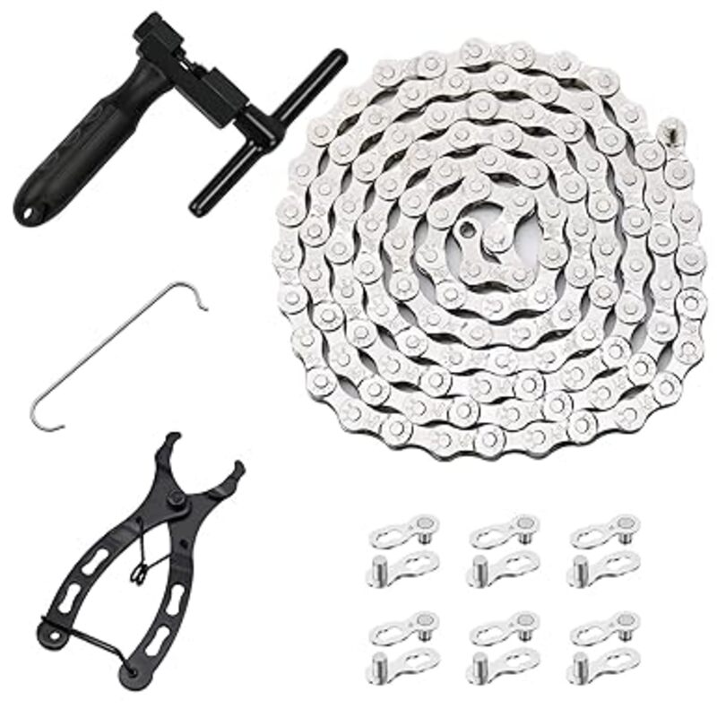 Bike Chain Kit, 6/7/8 Speed Multi-Function Bike Mechanic