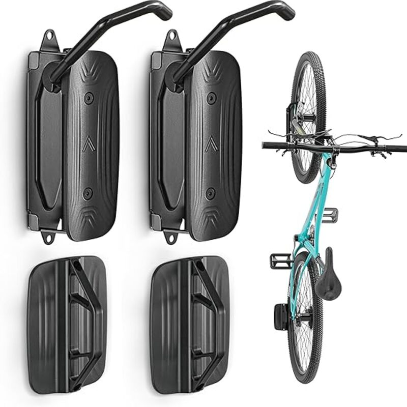 monTEK Swivel Bike Wall Mount, Bike Hangers for Garage,