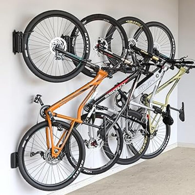 monTEK Swivel Bike Wall Mount, Bike Hangers for Garage,