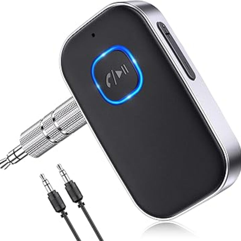 COMSOON Bluetooth Receiver for Car, Noise Cancelling 3.5mm