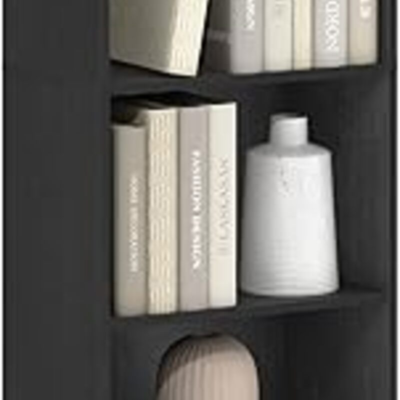Furinno LUDER Book Shelf, 5-Cube Bookshelf, Bookcase