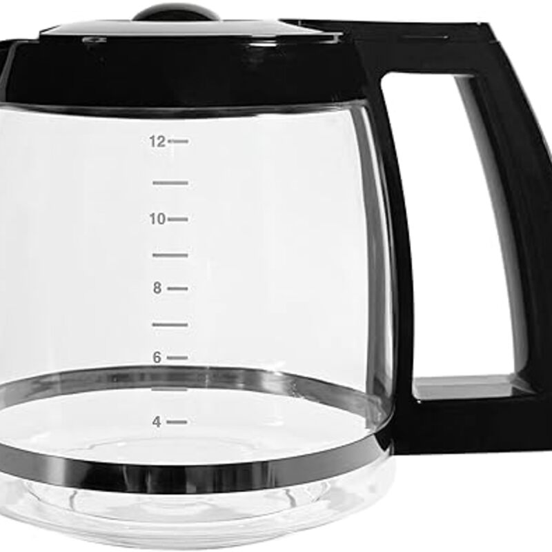 12-Cup Replacement Glass Coffee Carafe for Cuisinart