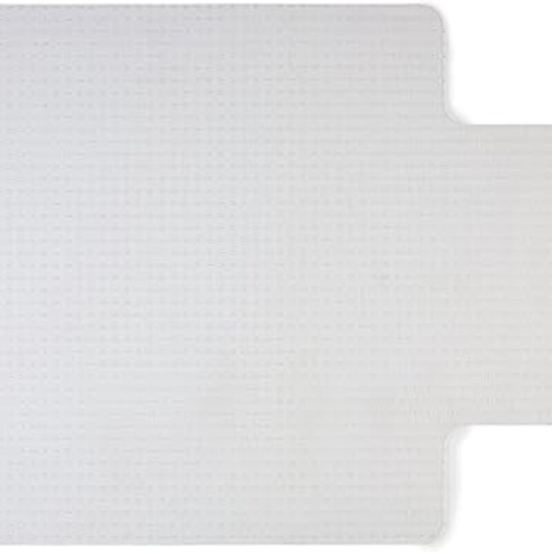 Staples Office Chair Mat, Clear Floor Mats with Lip,