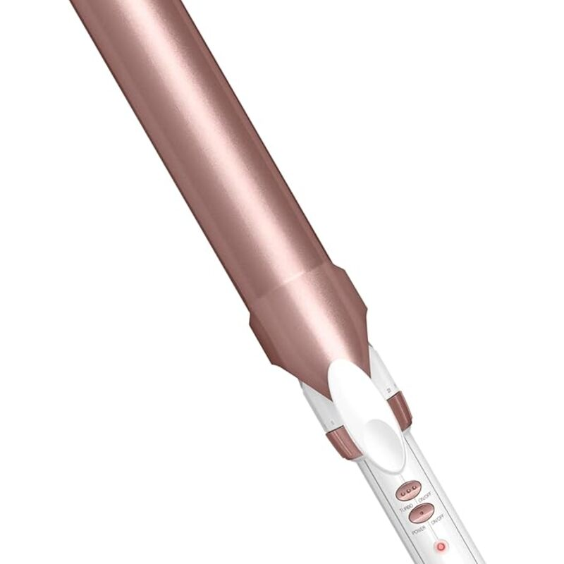 Conair Double Ceramic 1 ½-Inch Long Barrel Curling Iron, 1