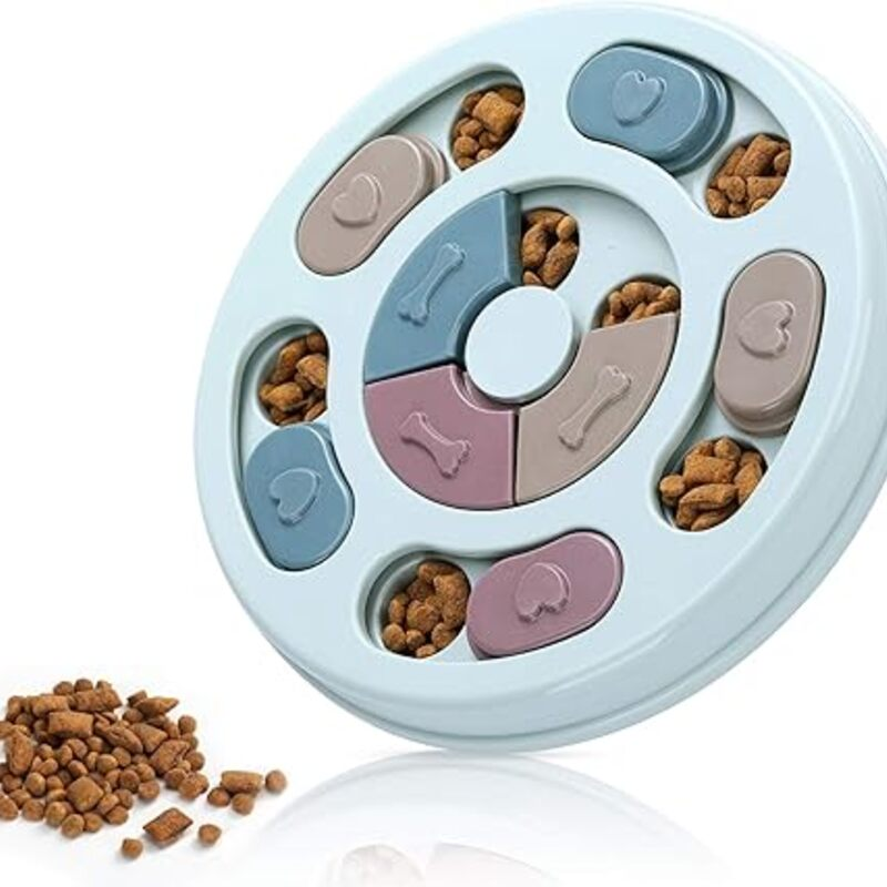 DR CATCH Dog Puzzle,Dogs Food Toys for IQ Training &