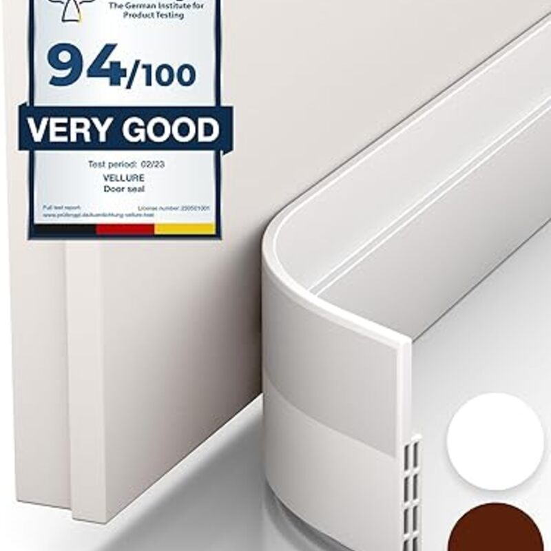 Vellure® Door Draft Stopper for Bottom of Door - Premium