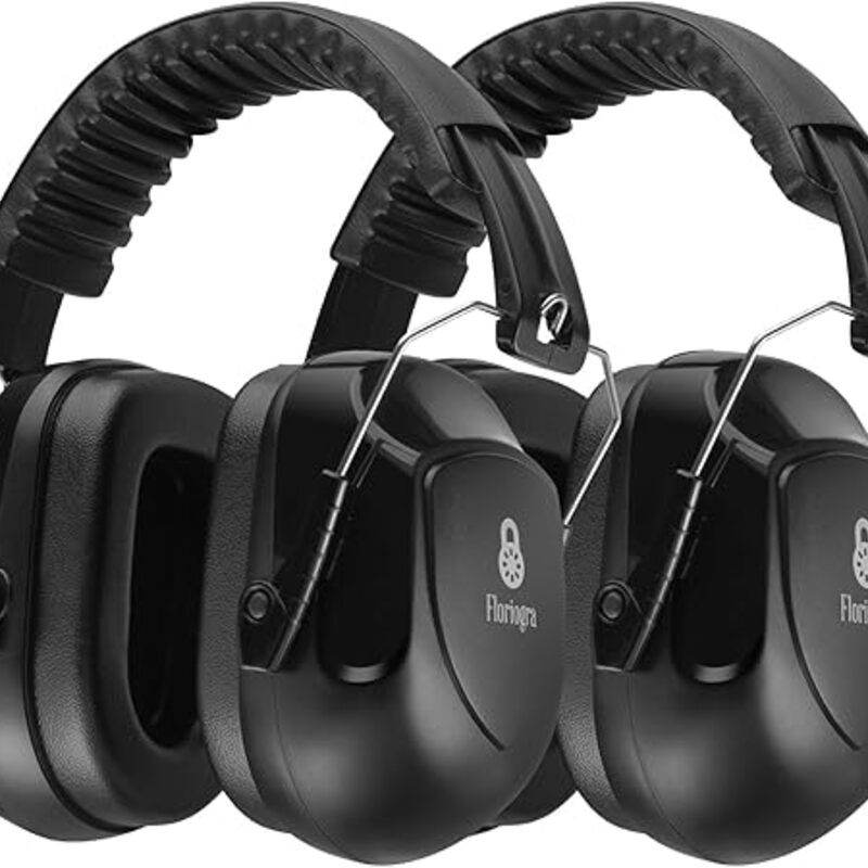 2 Pack 34dB Noise Canceling Headphones For Shooting, Hearing