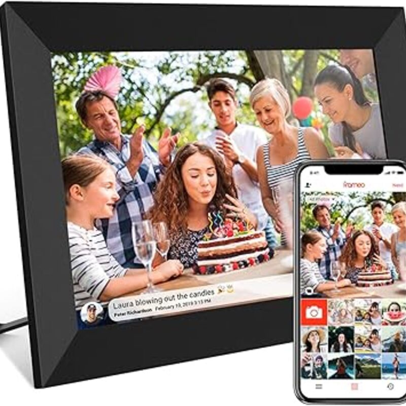 32GB FRAMEO 10.1 Inch Smart WiFi Digital Photo Frame