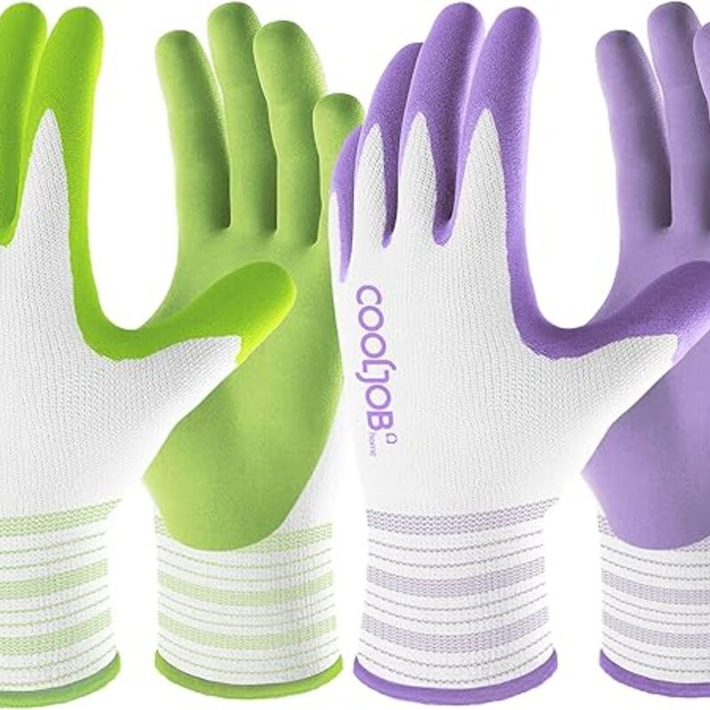 COOLJOB 6 Pairs Gardening Gloves for Women Ladies,