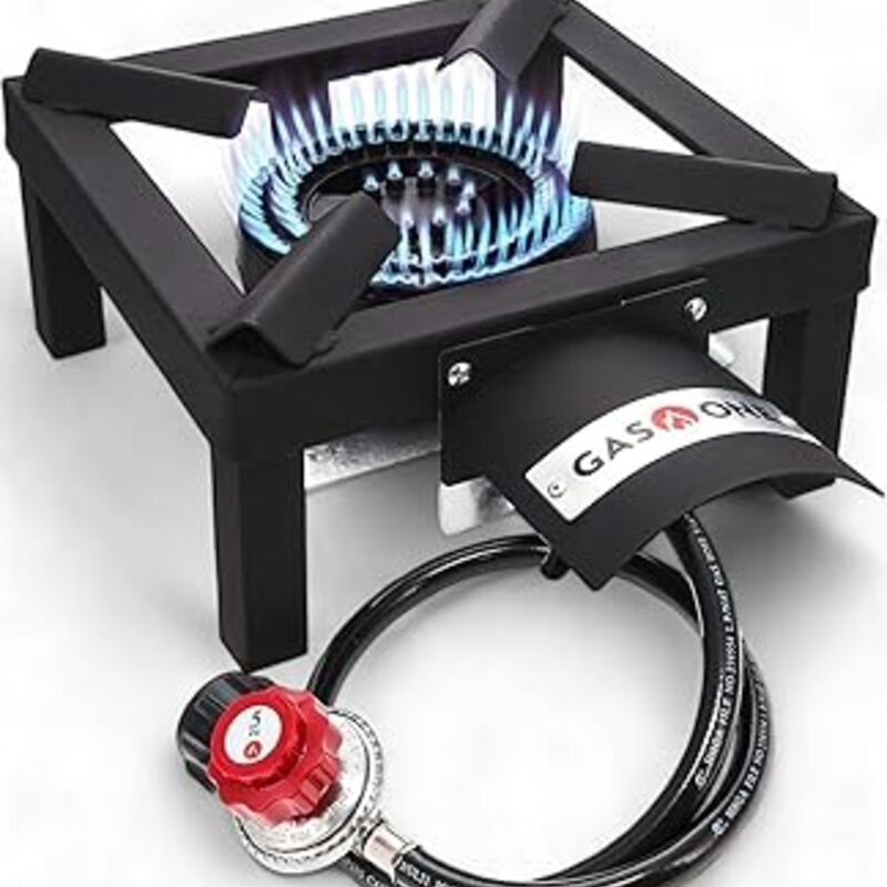GasOne High Pressure Single Propane Burner - Outdoor Cooking