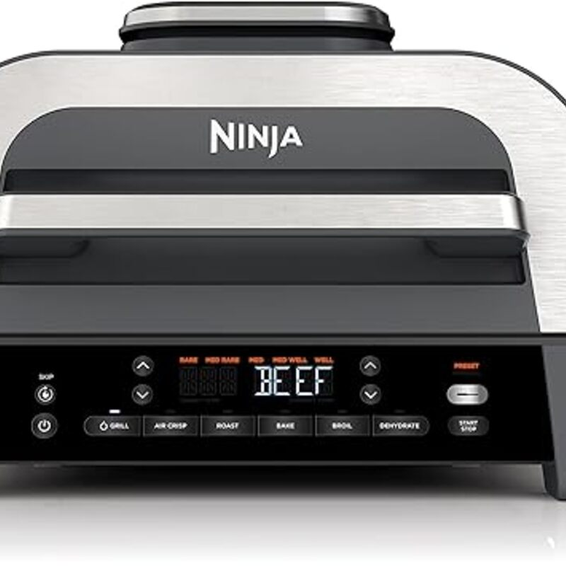 Ninja DG551 Foodi Smart XL 6-in-1 Indoor Grill with Air Fry,