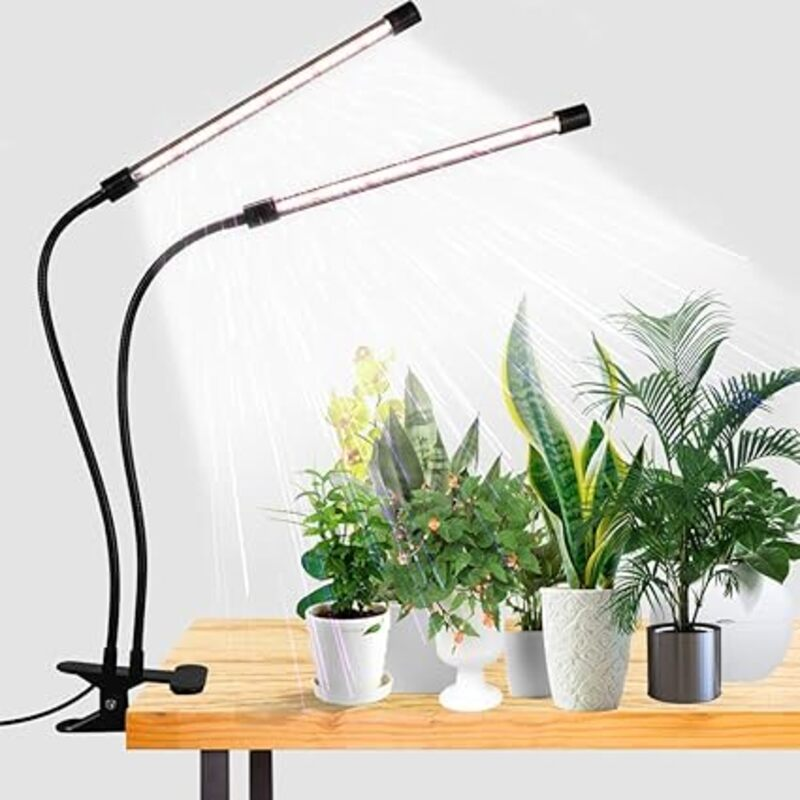 GooingTop LED Grow Light,6000K Full Spectrum Clip Plant