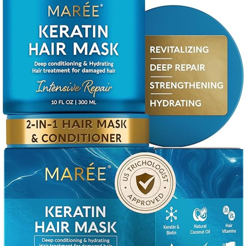 MAREE Deep Conditioning Hair Mask for Damaged Hair Treatment