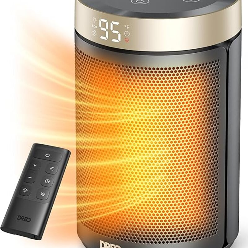 DREO Space Heater, Portable Electric Heaters for Indoor
