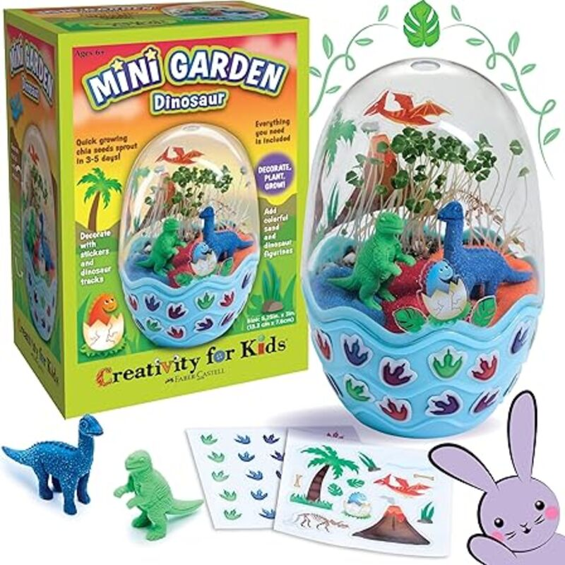 Creativity for Kids Mini Garden Dinosaur: Terrarium Kit
