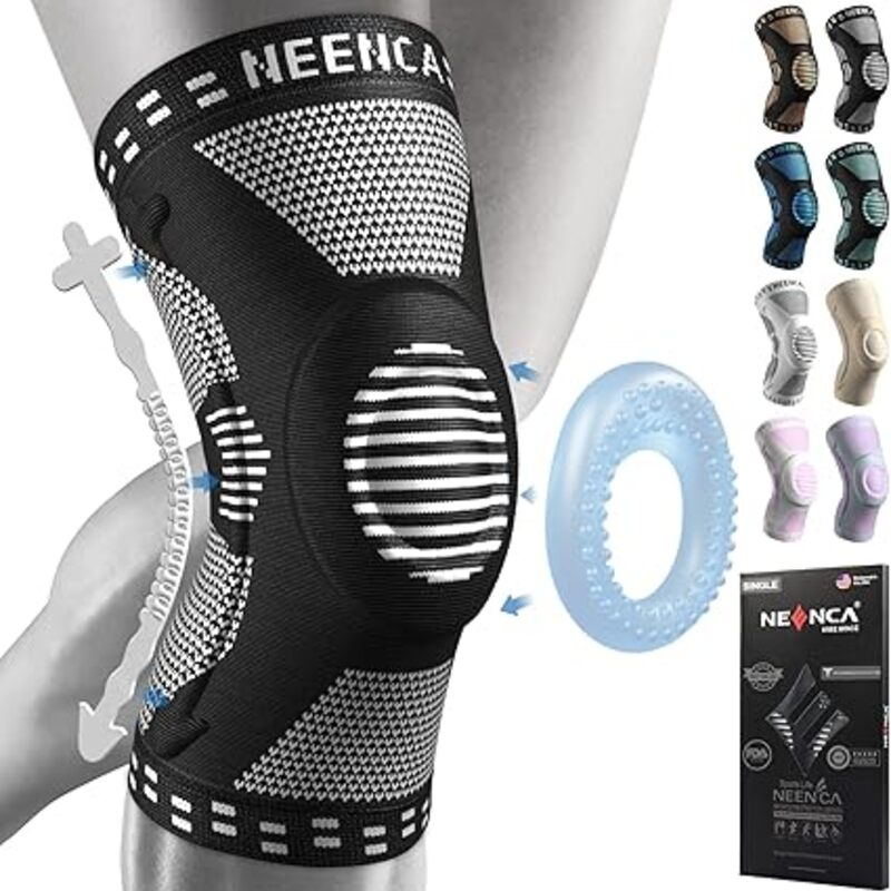NEENCA Professional Knee Brace, Compression Knee Support