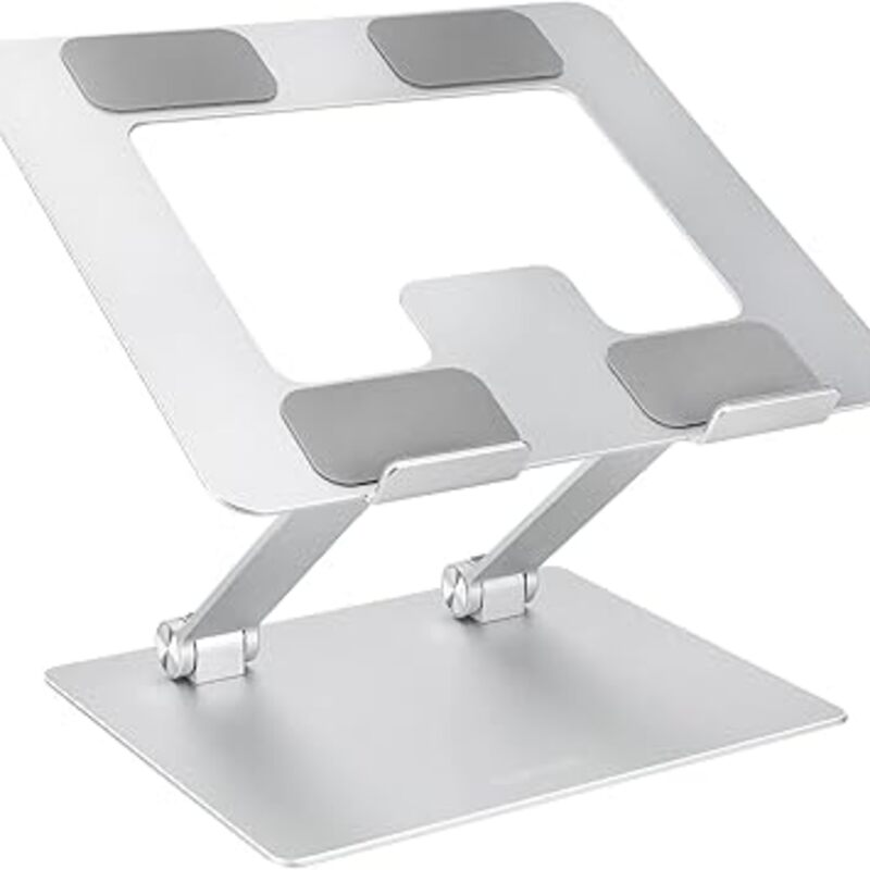 Amazon Basics Sturdy and Portable Ergonomic Laptop Stand