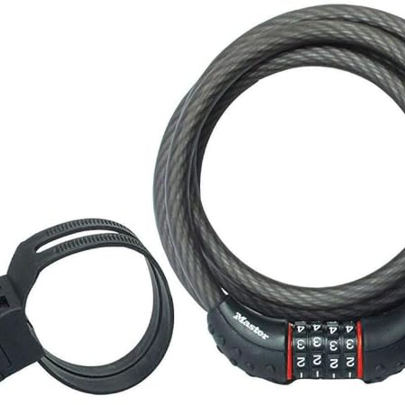 Master Lock Cable Lock, Set Your Own Combination Bike
