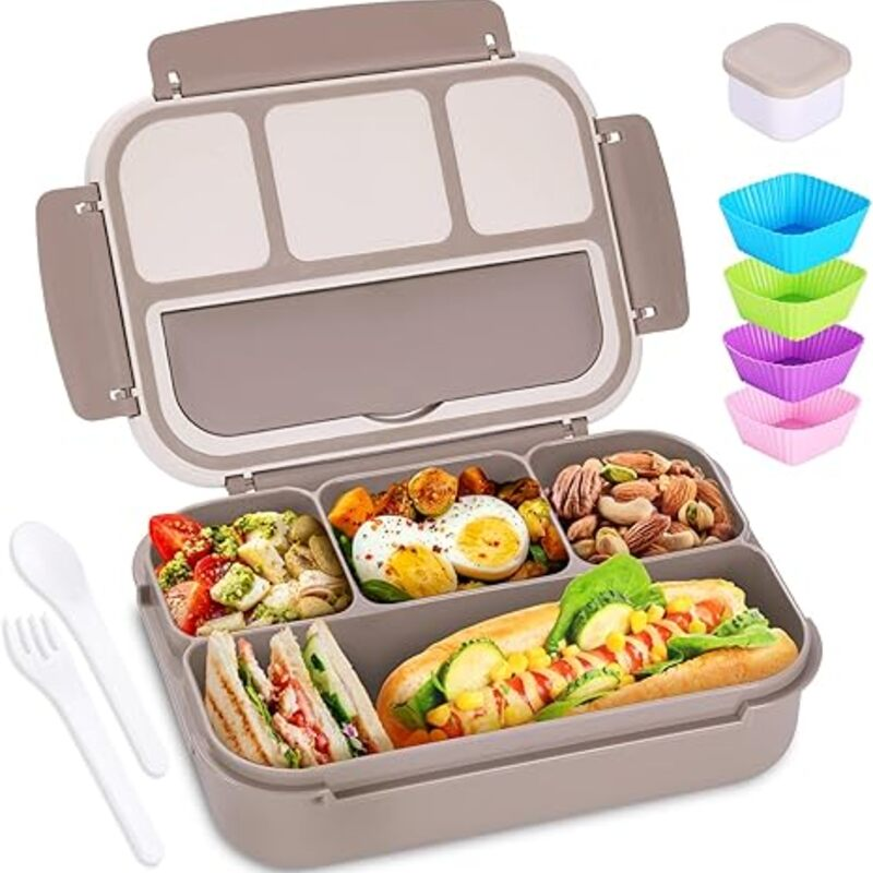 Bento Box Adult Lunch Box, Containers for Adults Men Women