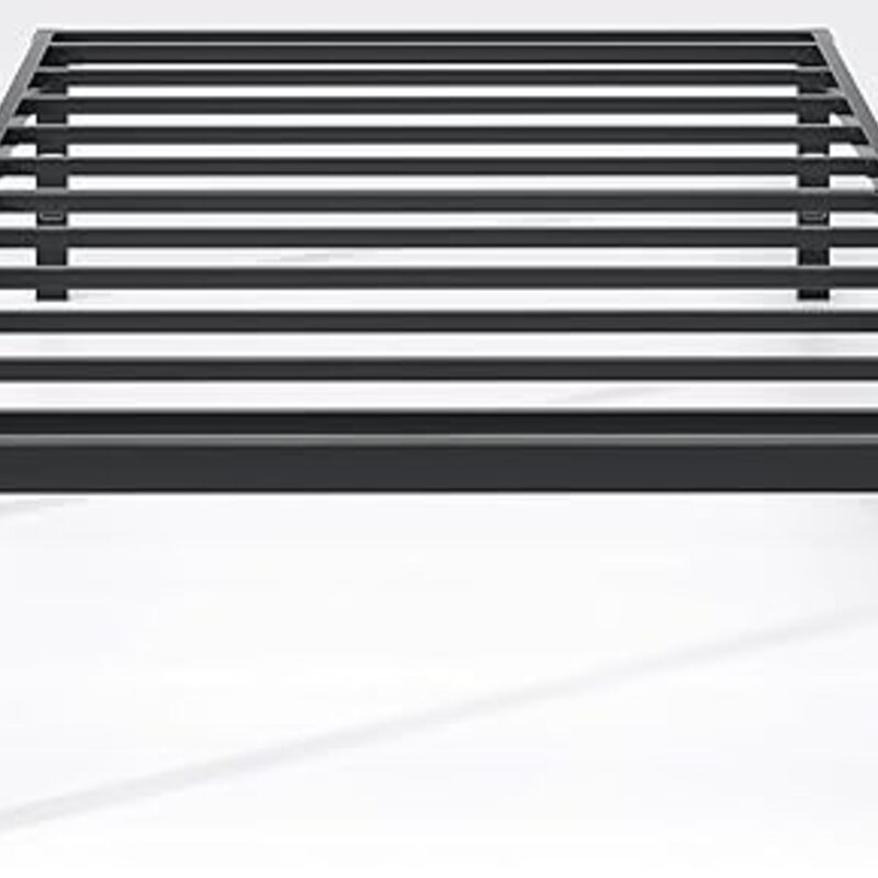 Metal Bed Frame,Twin Size Bed Frame with Storage Space,Heavy