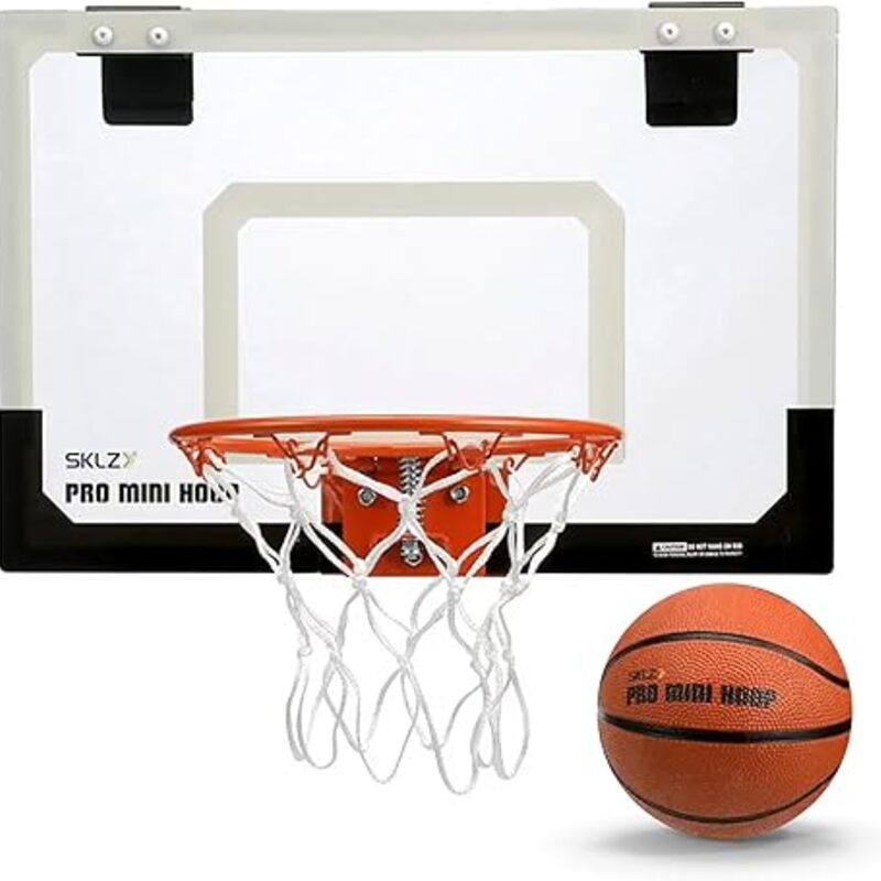 SKLZ Pro Mini Indoor Basketball Hoop - Over The Door –