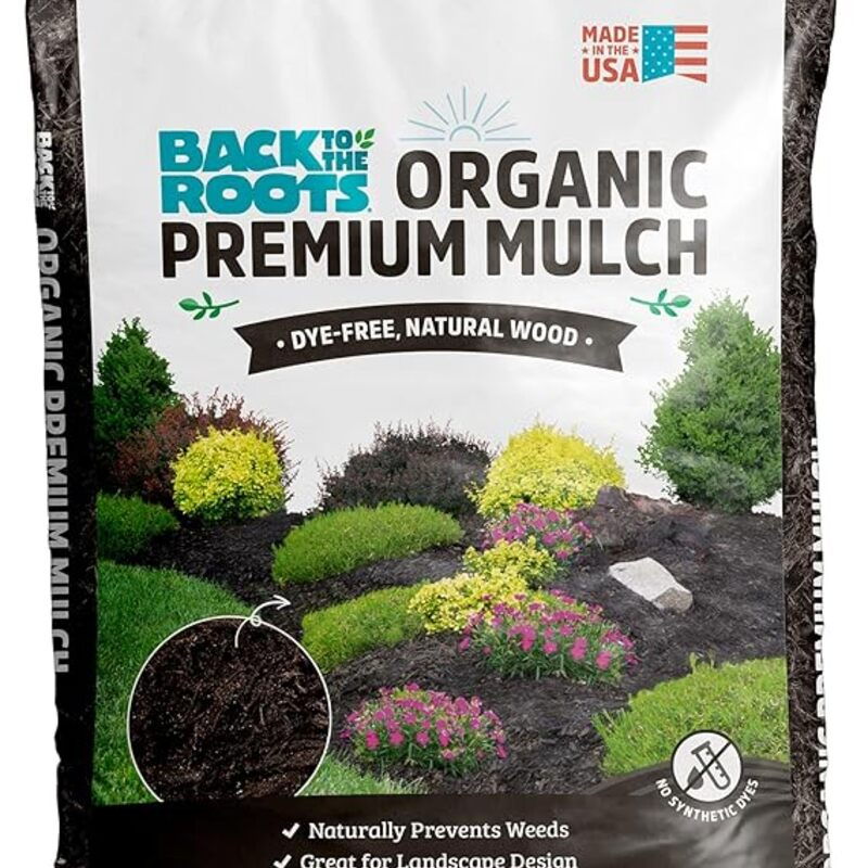 Back to The Roots 25.7qt (1 Cubic ft) Organic Premium Mulch
