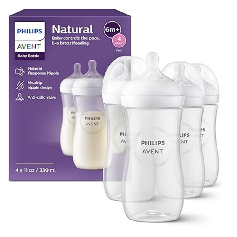 Philips Avent Natural Baby Bottles with Natural Response