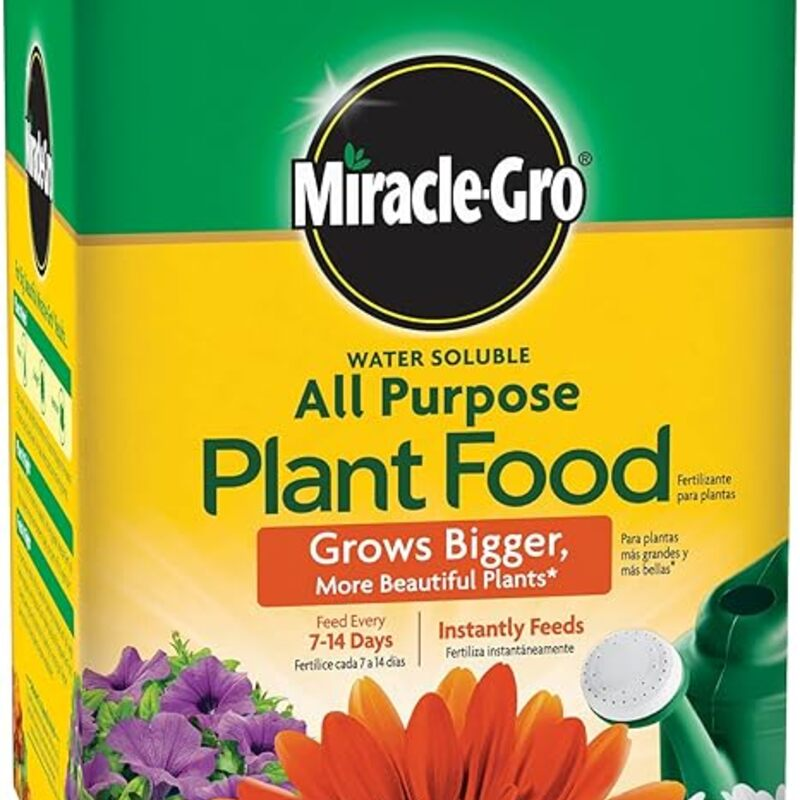 Miracle-Gro Water Soluble All Purpose Plant Food, For All