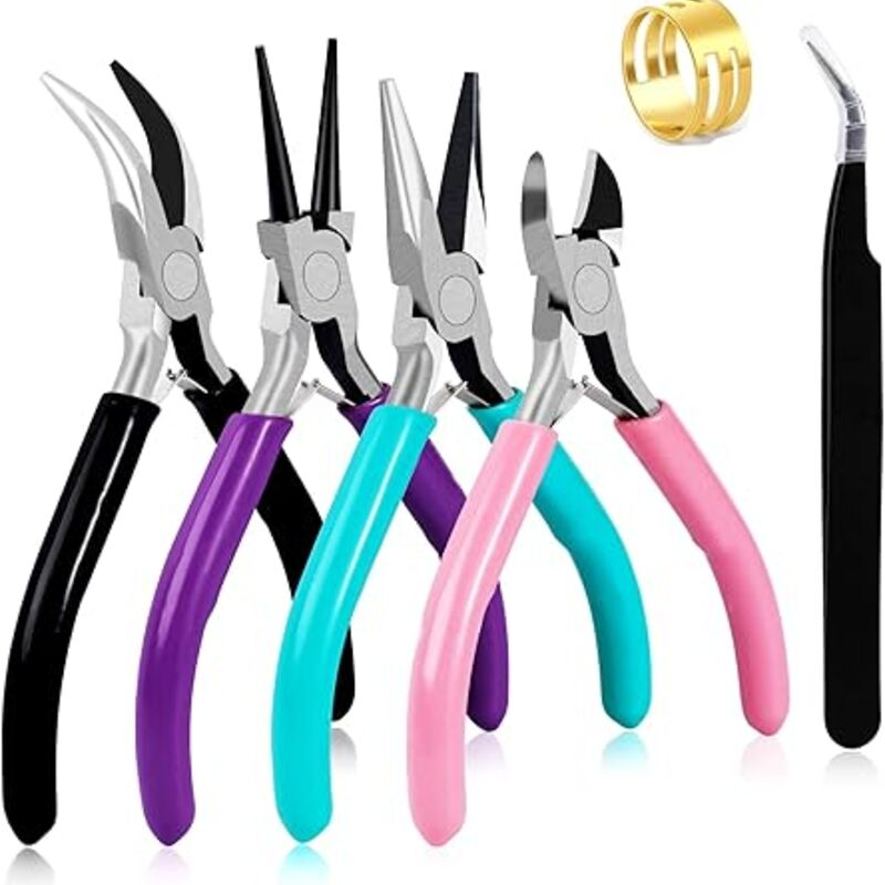 4Pcs Jewelry Pliers Set Jewelry Making Pliers Tools Kit