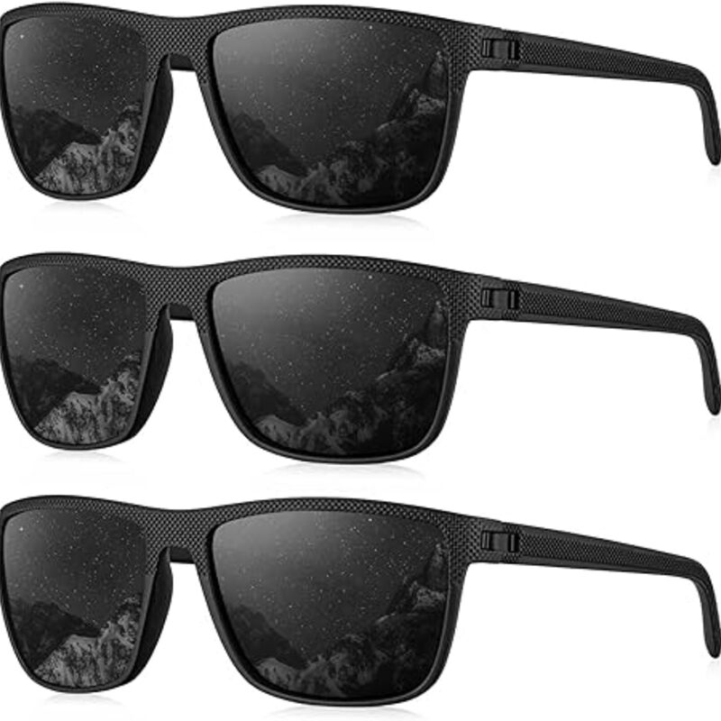 KALIYADI Polarized Sunglasses for Men, Lightweight Sun