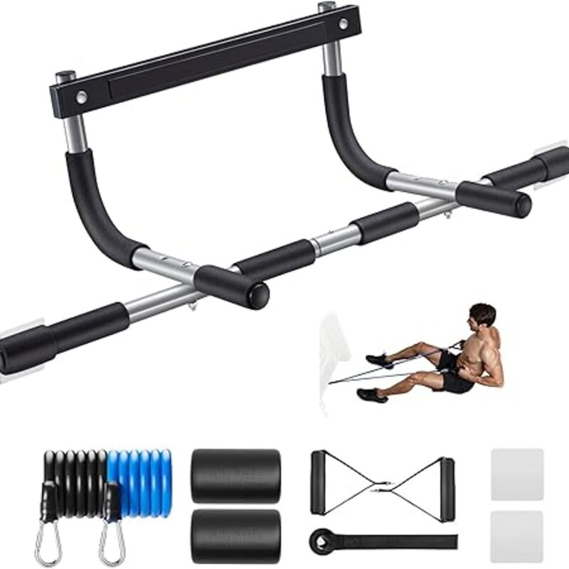 Ally Peaks Pull Up Bar for Doorway | Thickened Steel Max