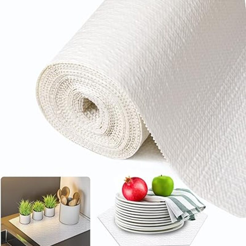 Beautysaid Shelf and Drawer Liner for Kitchen Cabinet, Non