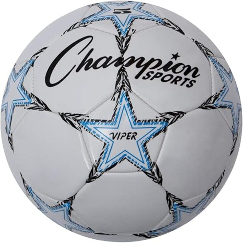 Champion Sports Viper Soccer Ball – Sizes 3, 4, 5 – Soft