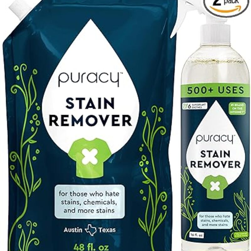Puracy Stain Remover, Natural Based Travel and Laundry Stain