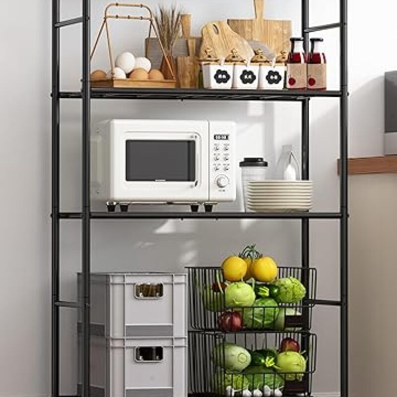 Storage Shelves - 4 Tier Shelf Organizer, Heavy Duty