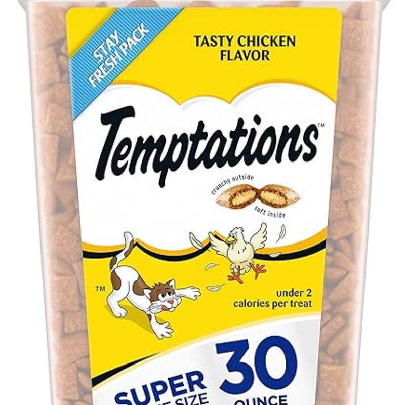 Temptations Classic Crunchy and Soft Cat Treats Tasty
