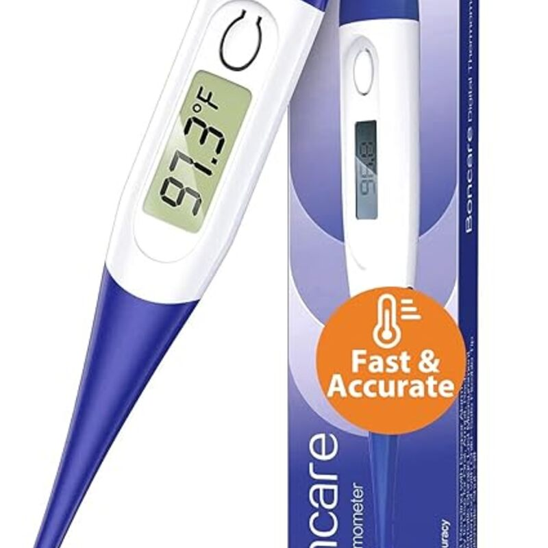 Boncare 10 Seconds Digital Thermometer for Adults and Kids -