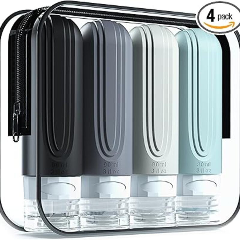 Travel Bottles for Toiletries, Tsa Approved 3oz Travel