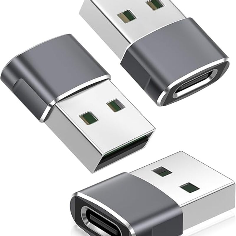 Basesailor USB to USB C Adapter,USBC Female to USB A Male