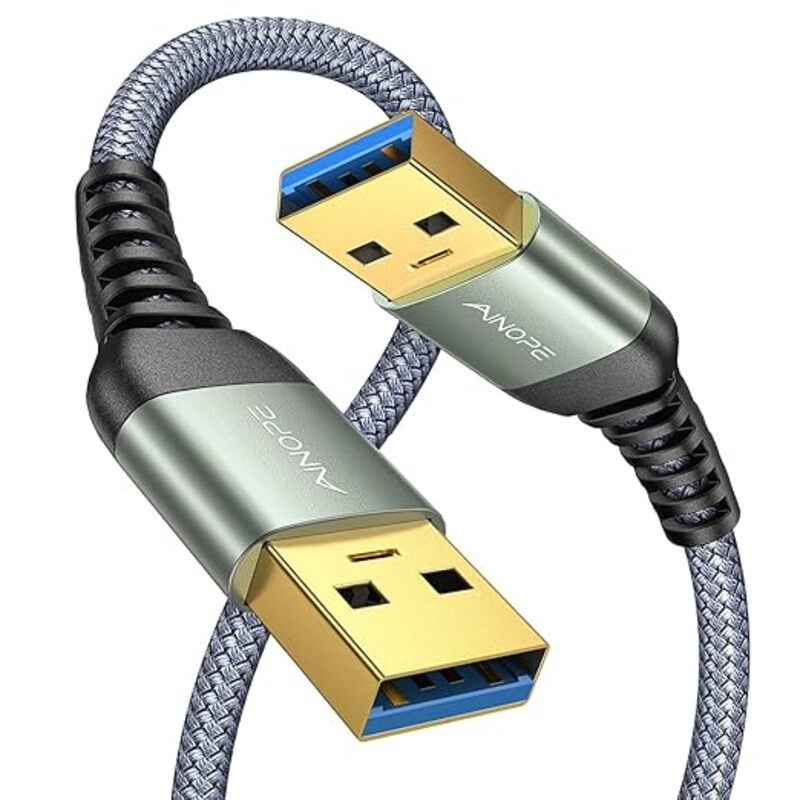 AINOPE USB to USB Cable, USB 3.0 A to A Male to Male Cable