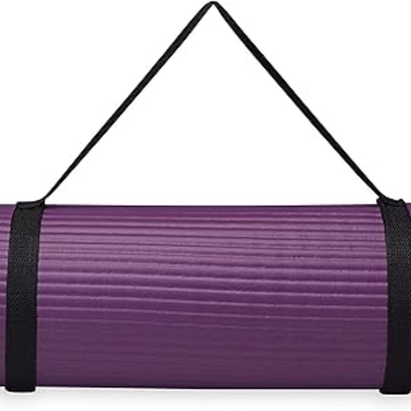 Gaiam Essentials 2/5" Thick (10mm) Yoga & Pilates, Fitness &