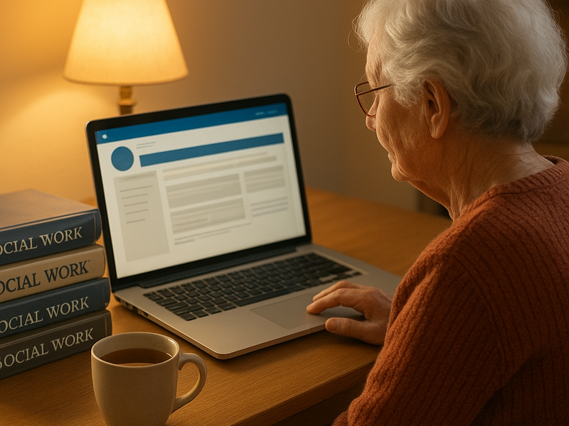 Online Social Work Masters Degree For Seniors With No Application Fee