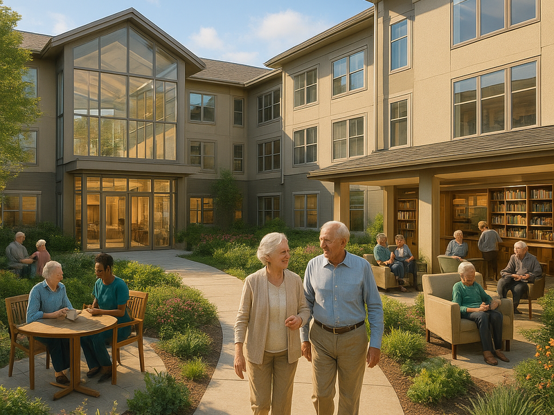 55 And Older Senior Living Community