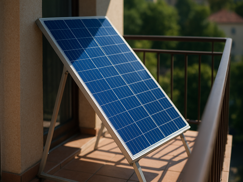 Centrale Elettrica Da Balcone