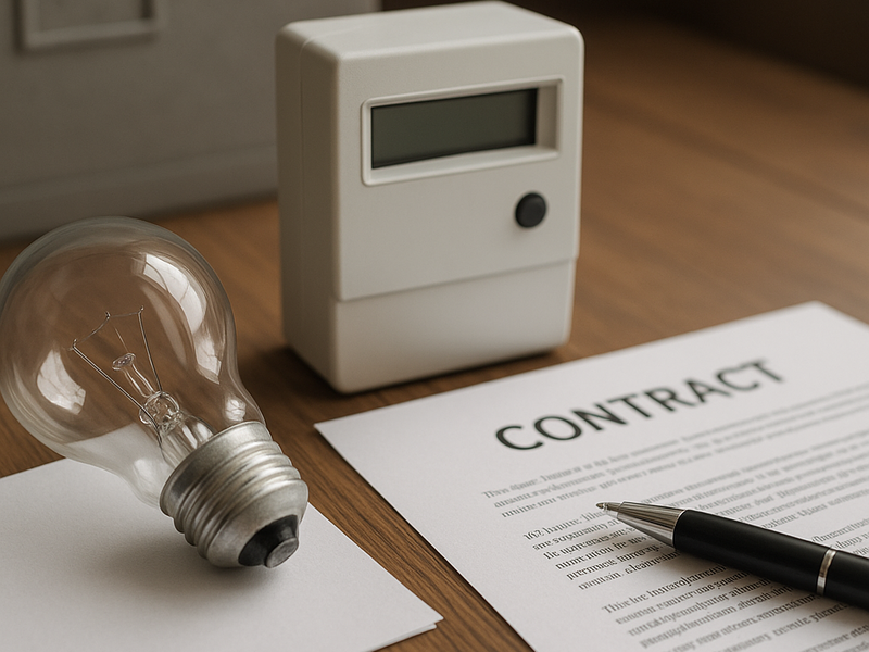 Energiecontract 3 jaar vast