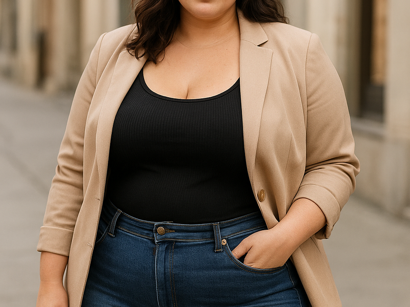 Sommermode für kurvige Frauen